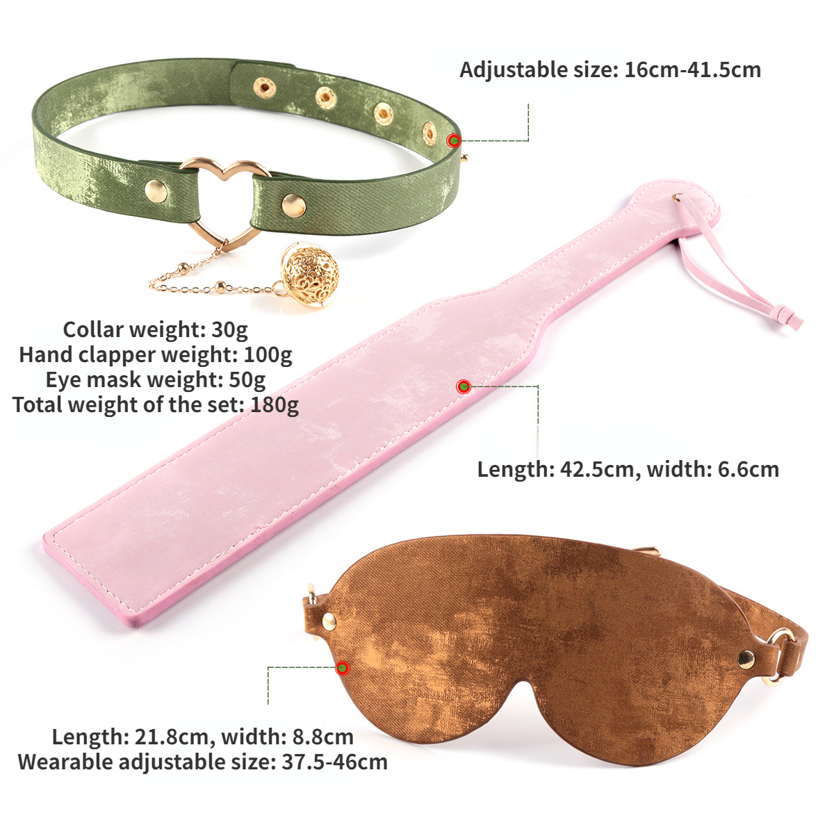 4 Colors Fetish BDSM Bondage E - Leather Tooling Kit ulasan dan harga