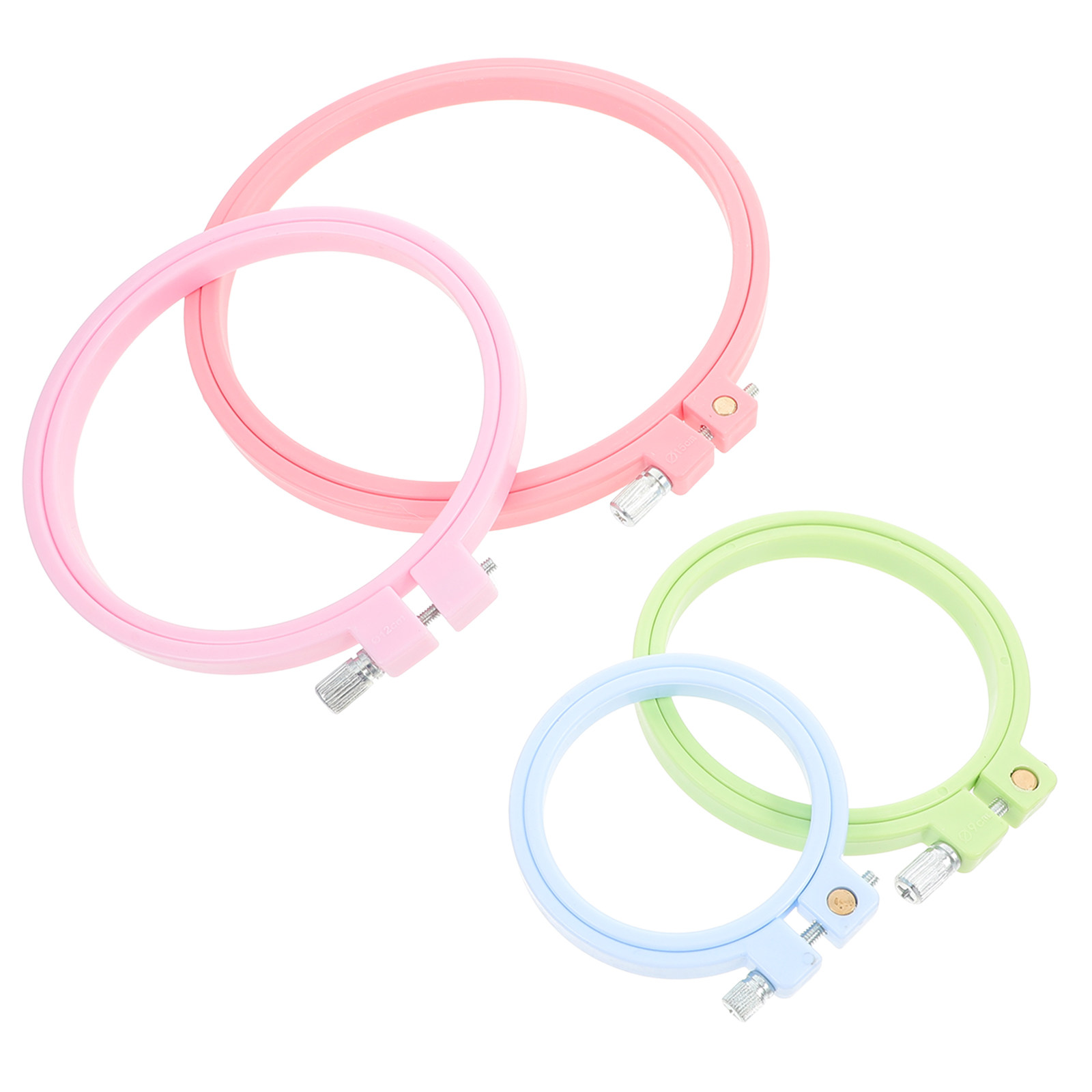 4Pcs Adjustable Embroidery Hoo - Craft And Art Difference ulasan dan harga
