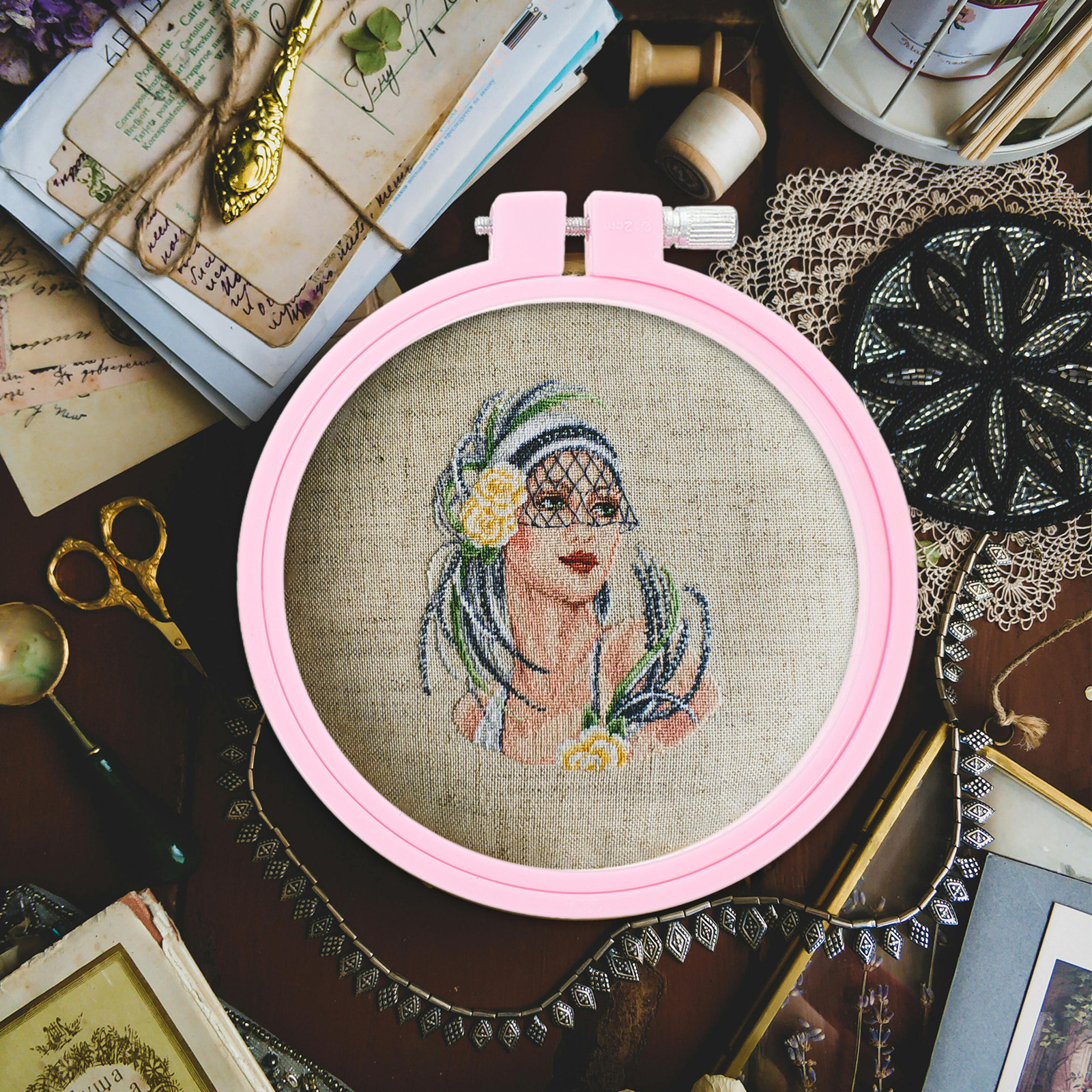 4Pcs Adjustable Embroidery Hoo - Craft And Art Difference ulasan dan harga