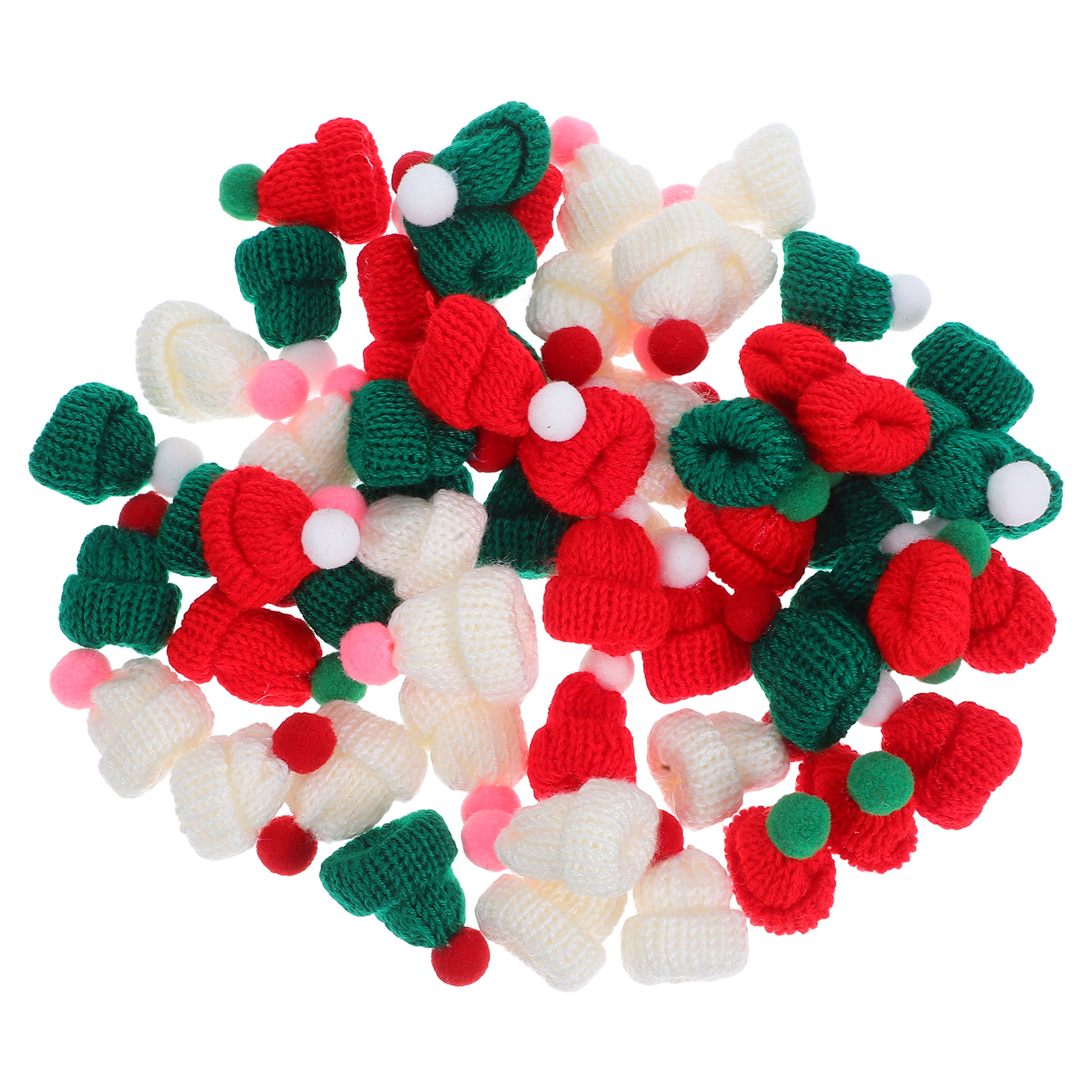 60Pcs Mini Knit Hats for Craft - Art Craft Yarn ulasan dan harga