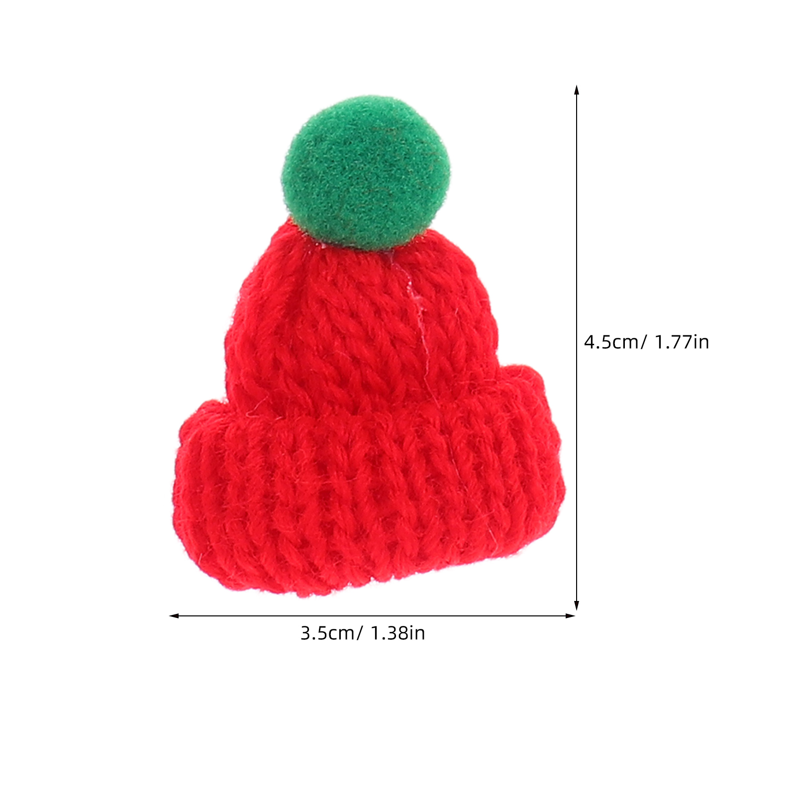 60Pcs Mini Knit Hats for Craft - Art Craft Yarn ulasan dan harga